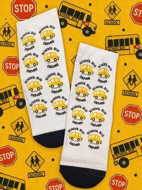 School Bus Driver Ankle Socks
